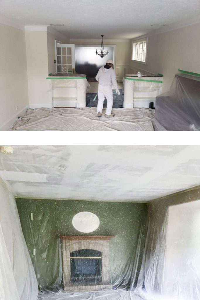 POPCORN REMOVAL CEILING FLATTENING Royal Home Painters Toronto